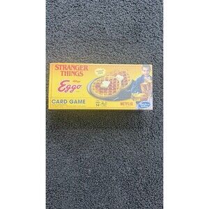 STRANGER THINGS Kellogg's Eggo Card Game Hasbro 2017 Sealed